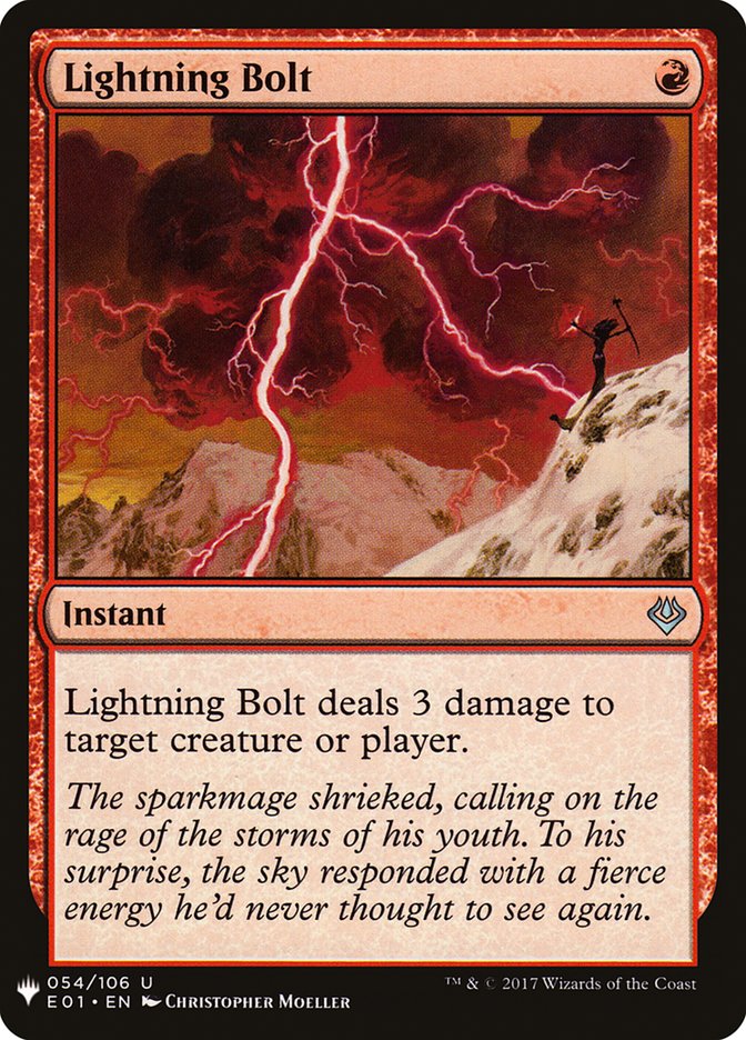 Lightning Bolt [Mystery Booster] | I Want That Stuff Brandon