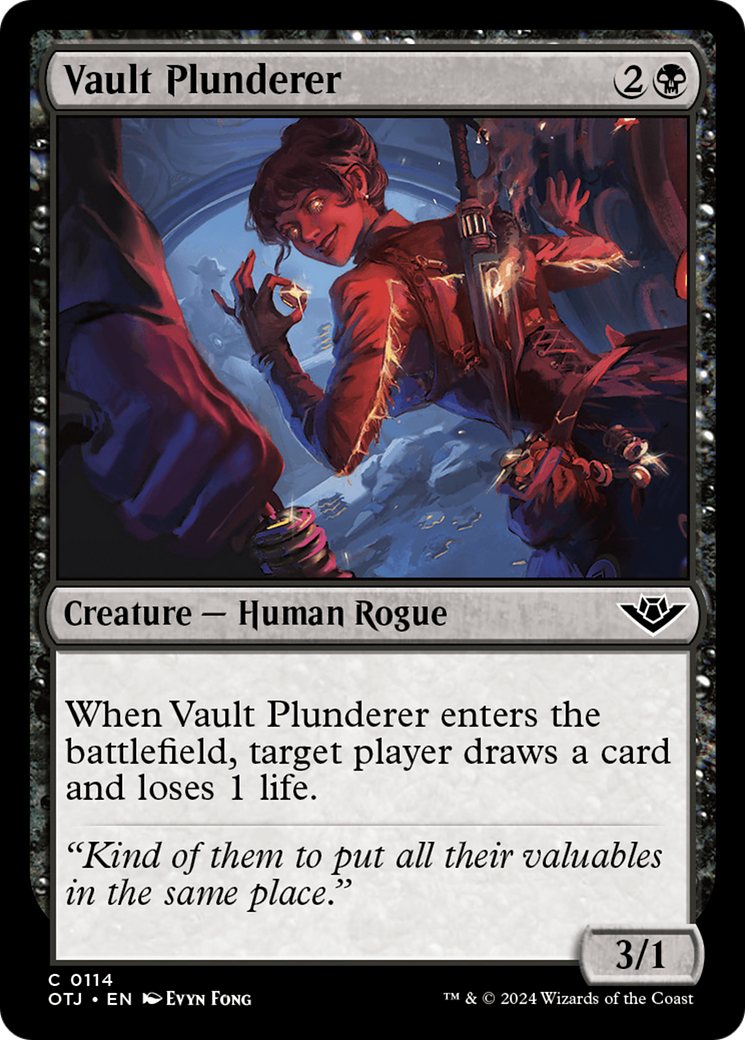 Vault Plunderer [Outlaws of Thunder Junction] | I Want That Stuff Brandon