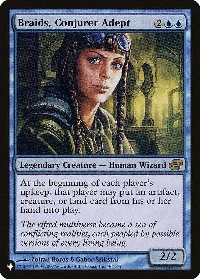 Braids, Conjurer Adept [The List] | I Want That Stuff Brandon