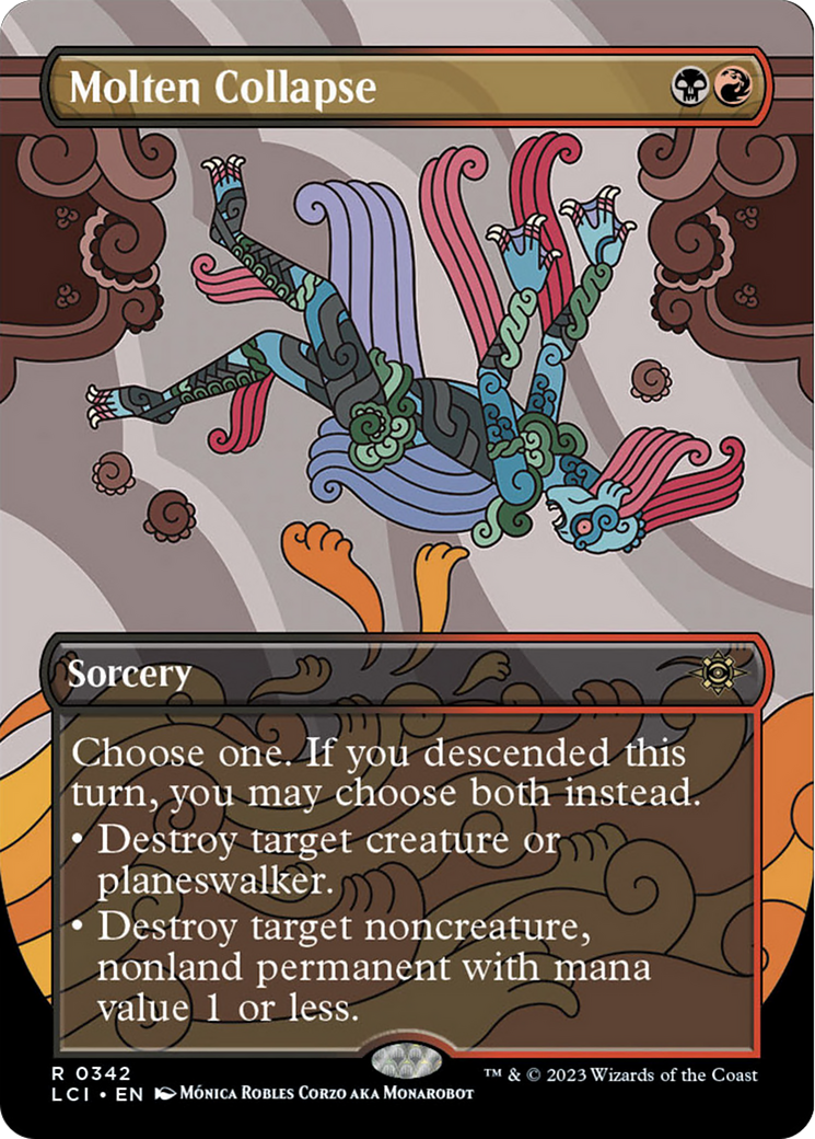 Molten Collapse (Borderless) [The Lost Caverns of Ixalan] | I Want That Stuff Brandon