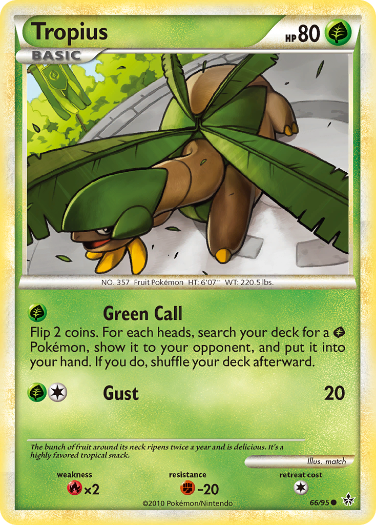 Tropius (66/95) [HeartGold & SoulSilver: Unleashed] | I Want That Stuff Brandon