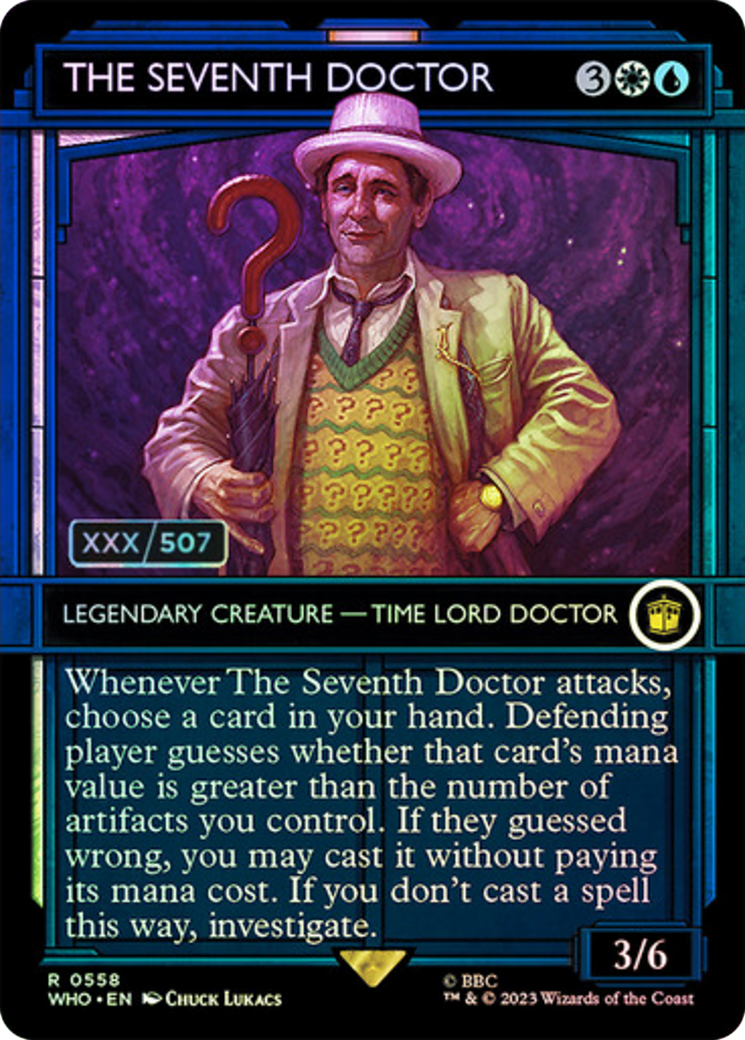 The Seventh Doctor (Serial Numbered) [Doctor Who] | I Want That Stuff Brandon