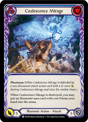 Coalescence Mirage (Blue) [EVR146] (Everfest)  1st Edition Rainbow Foil | I Want That Stuff Brandon