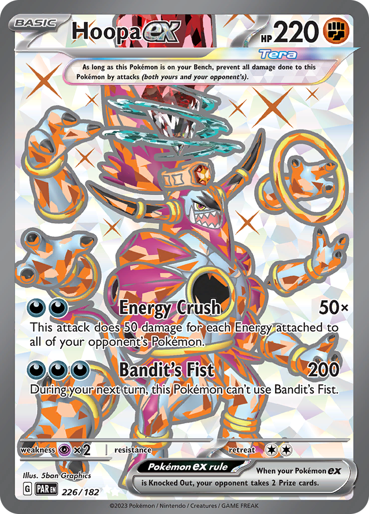 Hoopa ex (226/182) [Scarlet & Violet: Paradox Rift] | I Want That Stuff Brandon