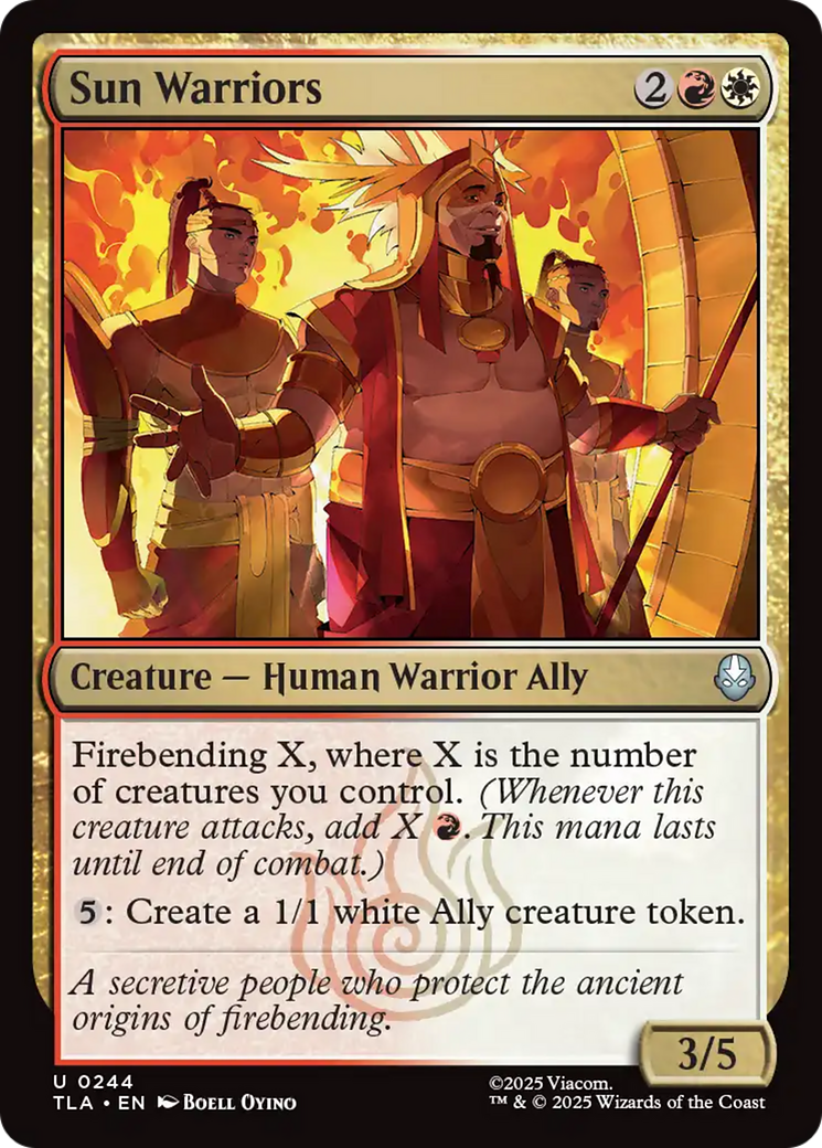Sun warriors [Avatar: The Last Airbender] | I Want That Stuff Brandon