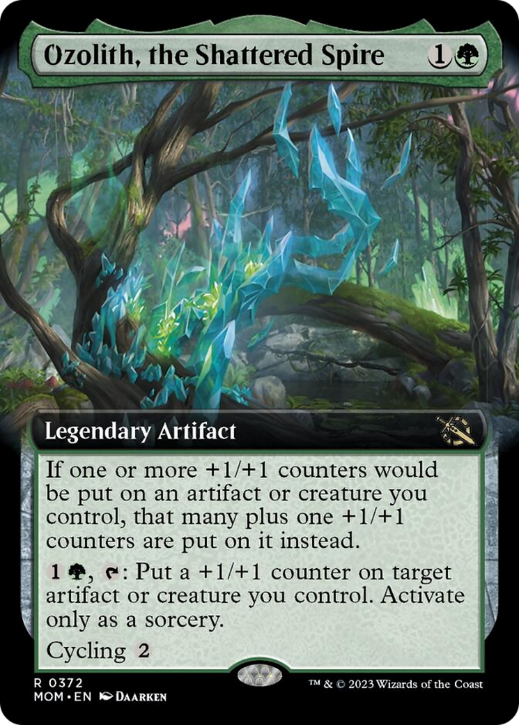 Ozolith, the Shattered Spire (Extended Art) [March of the Machine] | I Want That Stuff Brandon