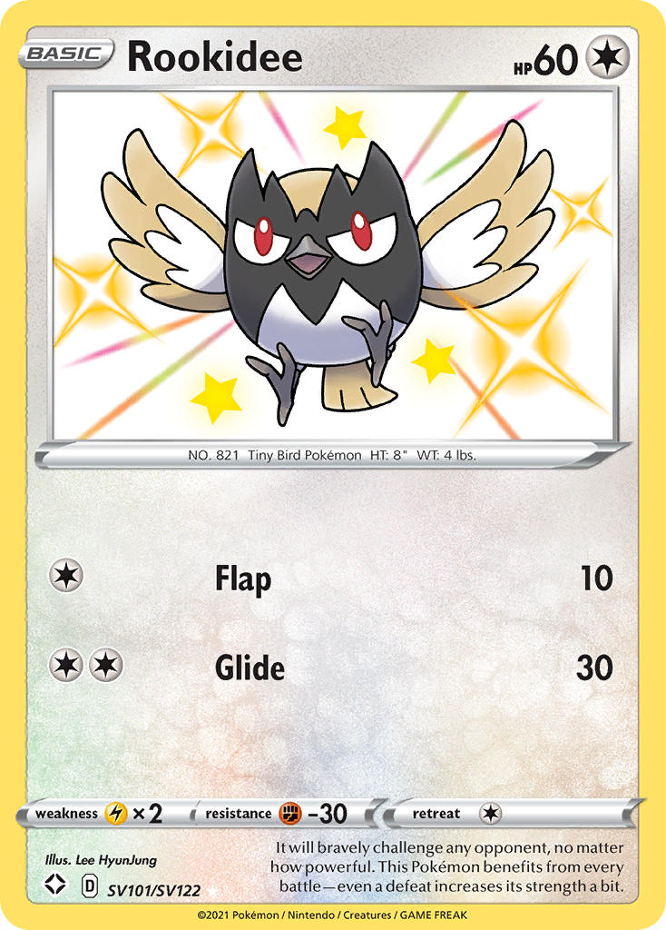 Rookidee (SV101/SV122) [Sword & Shield: Shining Fates] | I Want That Stuff Brandon