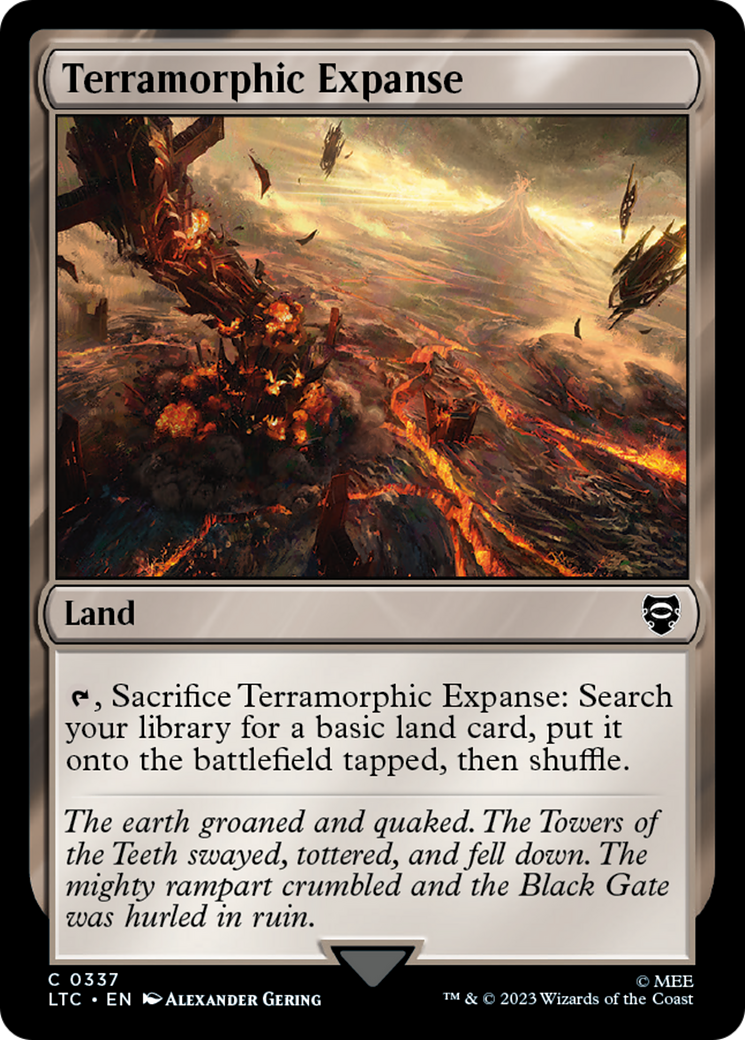 Terramorphic Expanse [The Lord of the Rings: Tales of Middle-Earth Commander] | I Want That Stuff Brandon