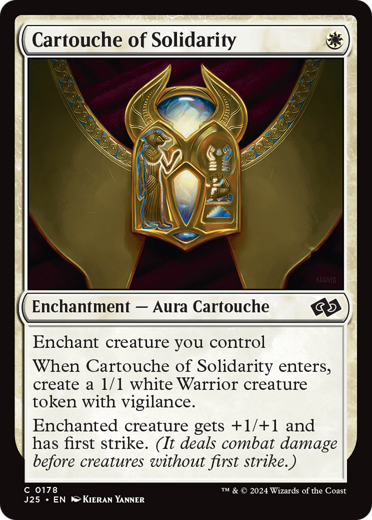 Cartouche of Solidarity [Foundations Jumpstart] | I Want That Stuff Brandon