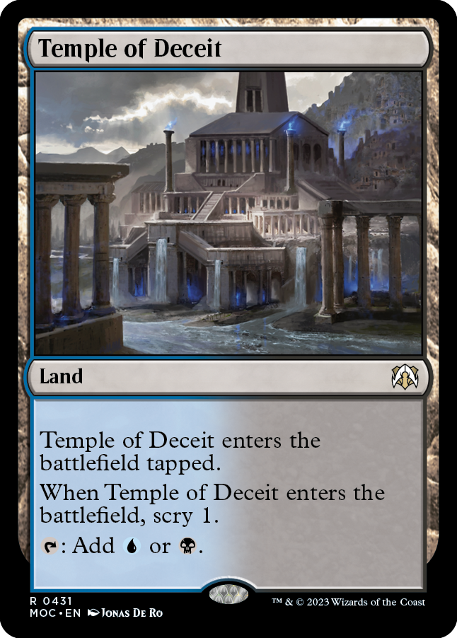 Temple of Deceit [March of the Machine Commander] | I Want That Stuff Brandon
