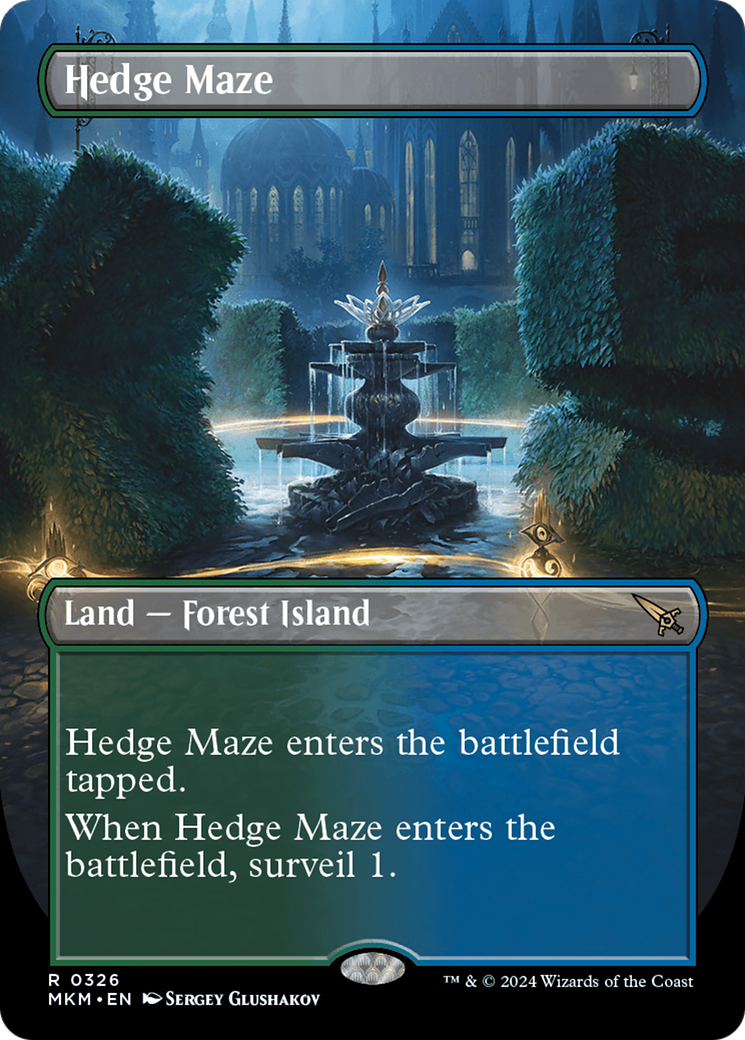 Hedge Maze (Borderless) [Murders at Karlov Manor] | I Want That Stuff Brandon
