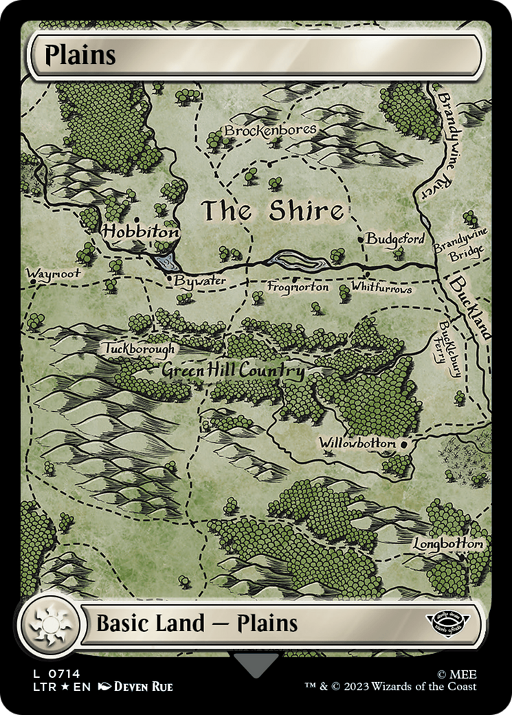 Plains (0714) (Surge Foil) [The Lord of the Rings: Tales of Middle-Earth] | I Want That Stuff Brandon