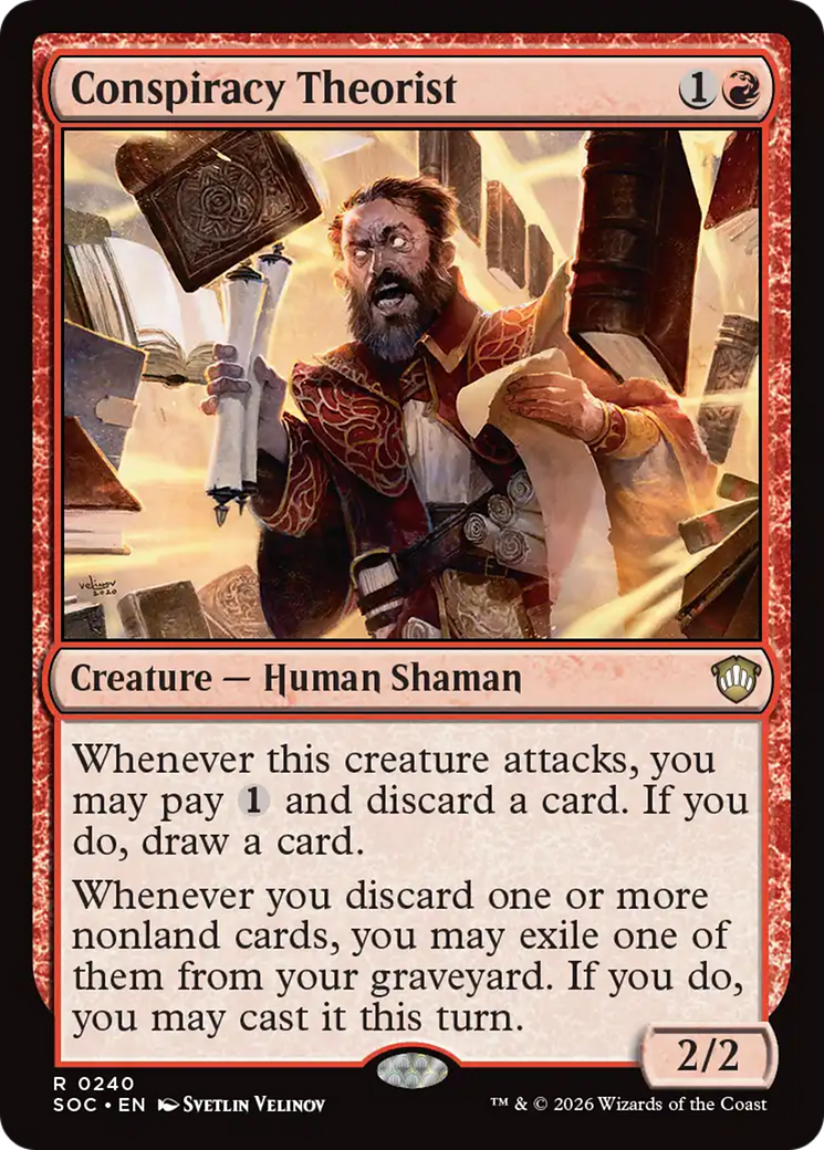 Conspiracy Theorist [Secrets of Strixhaven Commander] | I Want That Stuff Brandon