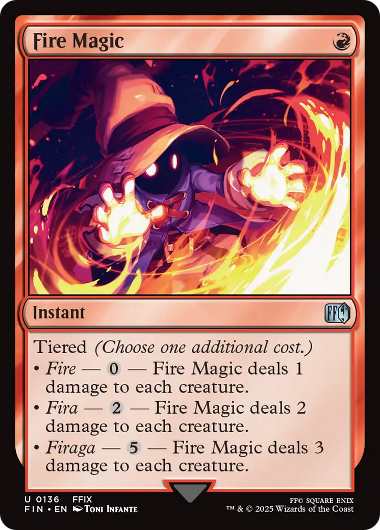 Fire Magic [FINAL FANTASY] | I Want That Stuff Brandon