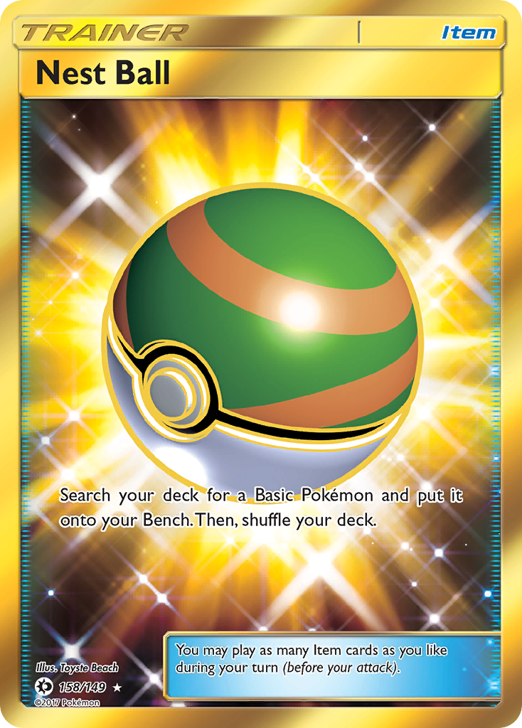 Nest Ball (158/149) [Sun & Moon: Base Set] | I Want That Stuff Brandon