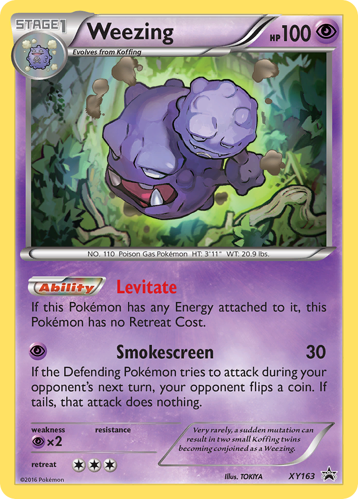 Weezing (XY163) [XY: Black Star Promos] | I Want That Stuff Brandon