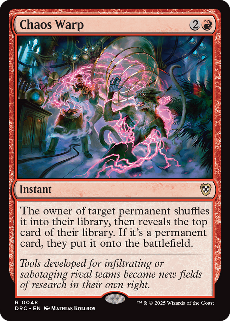 Chaos Warp [Aetherdrift Commander] | I Want That Stuff Brandon