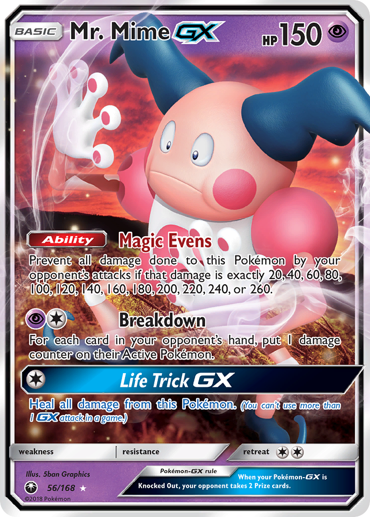 Mr. Mime GX (56/168) [Sun & Moon: Celestial Storm] | I Want That Stuff Brandon