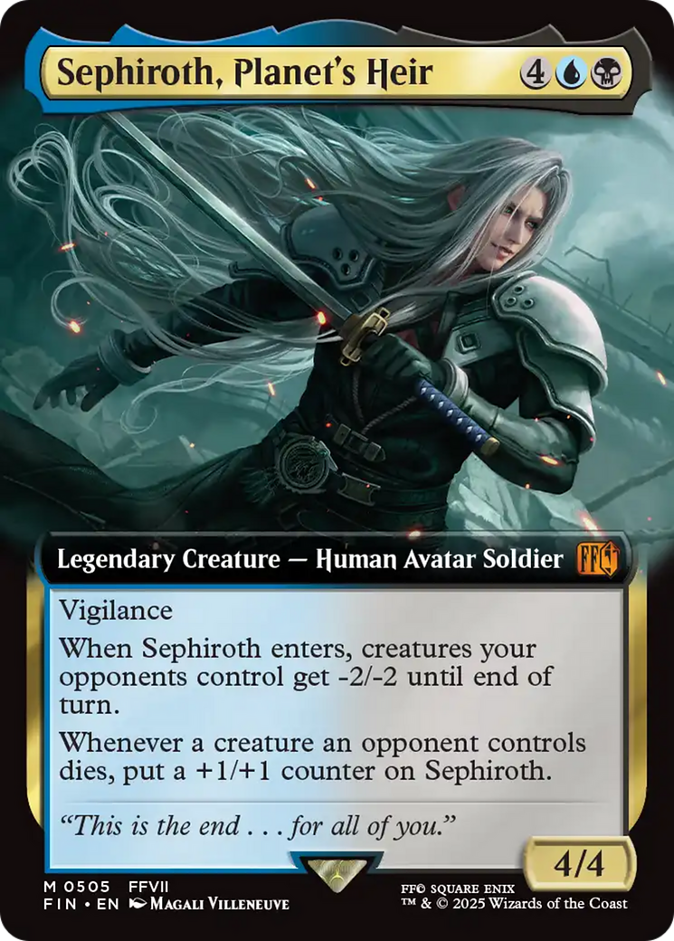 Sephiroth, Planet's Heir (Extended Art) [FINAL FANTASY] | I Want That Stuff Brandon
