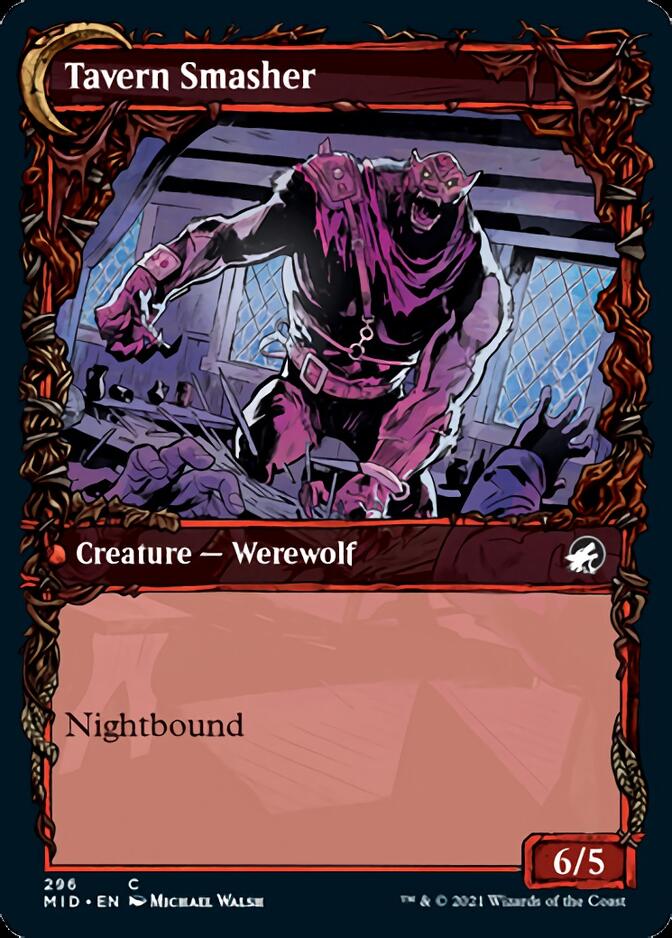 Tavern Ruffian // Tavern Smasher (Showcase Equinox) [Innistrad: Midnight Hunt] | I Want That Stuff Brandon