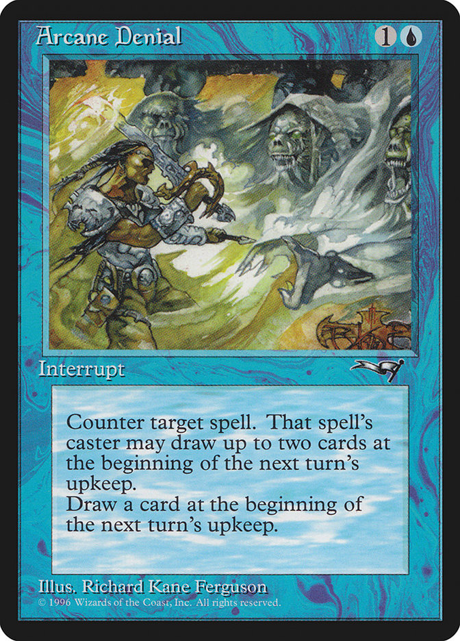 Arcane Denial (Holding Sword) [Alliances] | I Want That Stuff Brandon