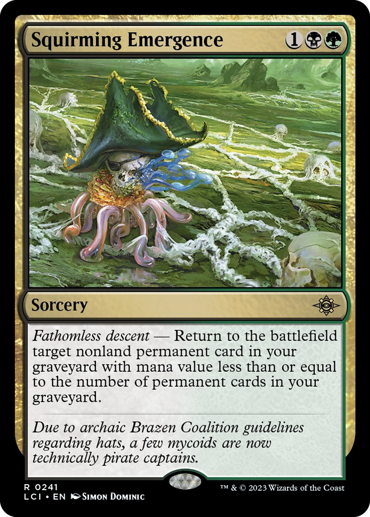 Squirming Emergence [The Lost Caverns of Ixalan] | I Want That Stuff Brandon