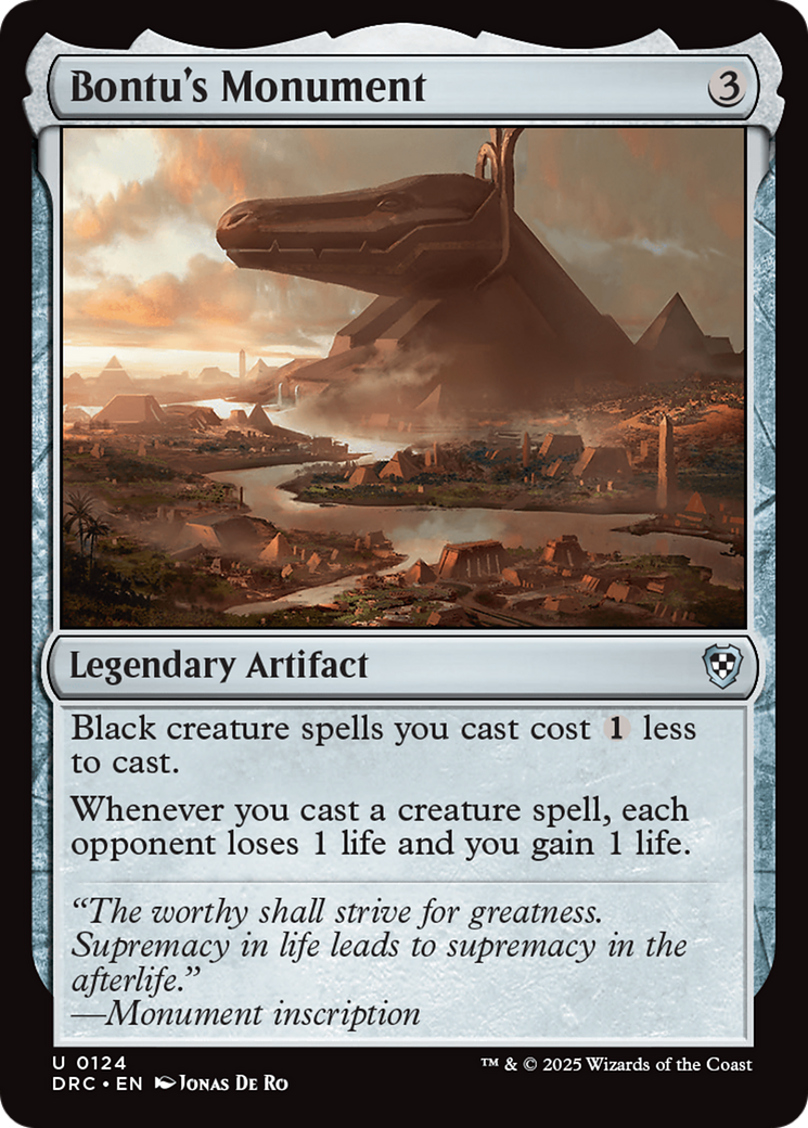 Bontu's Monument [Aetherdrift Commander] | I Want That Stuff Brandon