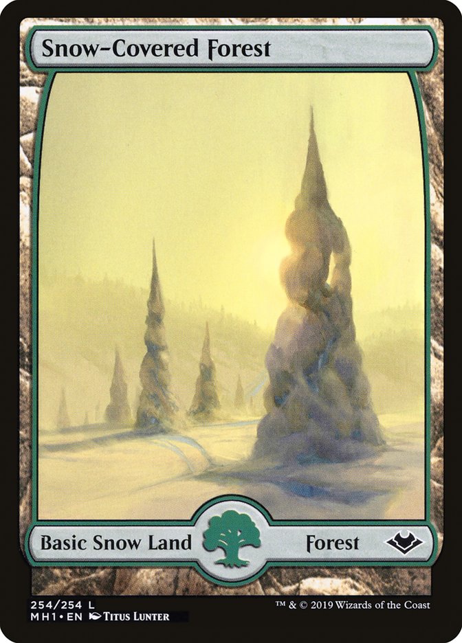Snow-Covered Forest [Modern Horizons] | I Want That Stuff Brandon