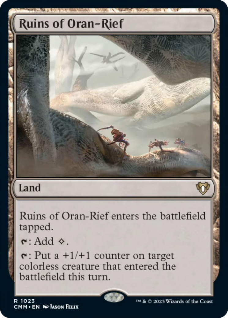 Ruins of Oran-Rief [Commander Masters] | I Want That Stuff Brandon