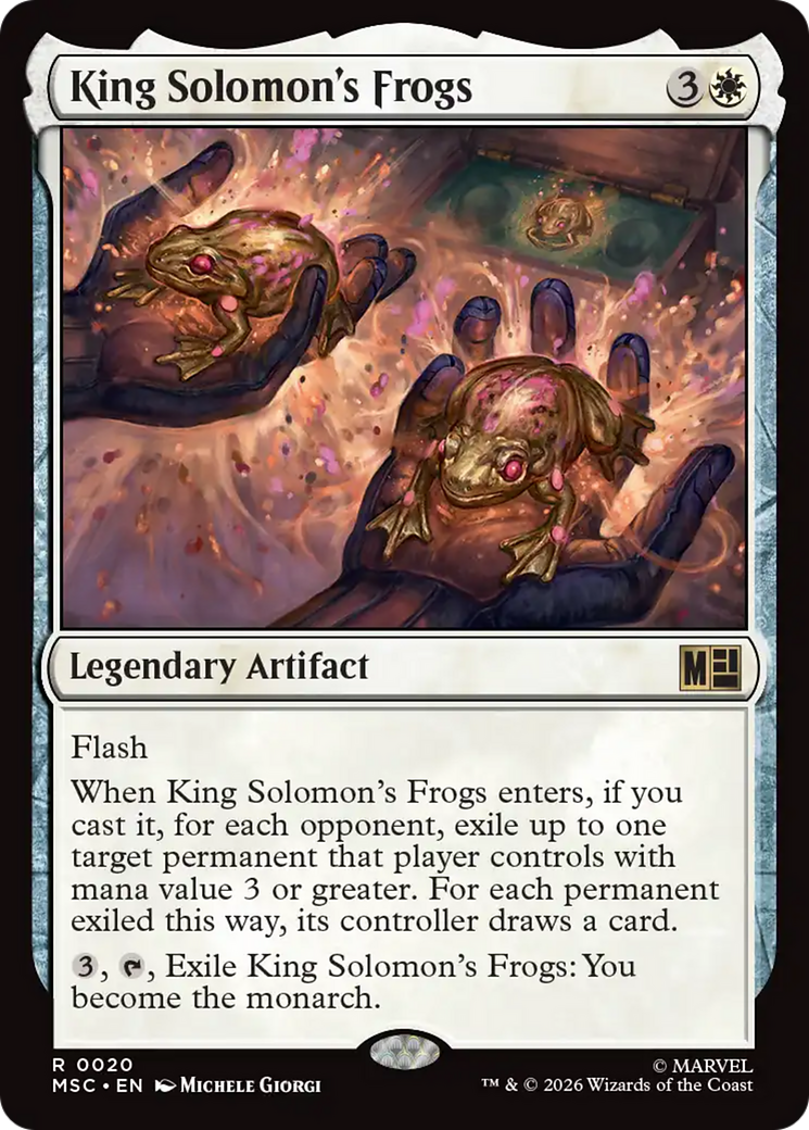 King Solomon's Frogs [Marvel Super Heroes Commander] | I Want That Stuff Brandon