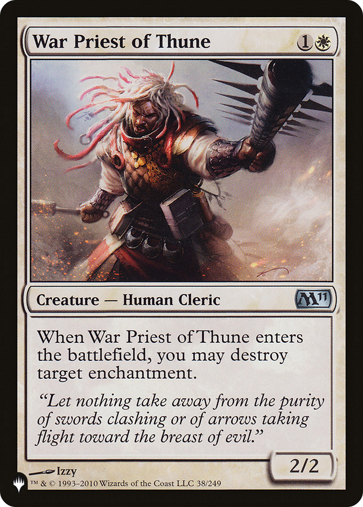 War Priest of Thune [The List Reprints] | I Want That Stuff Brandon