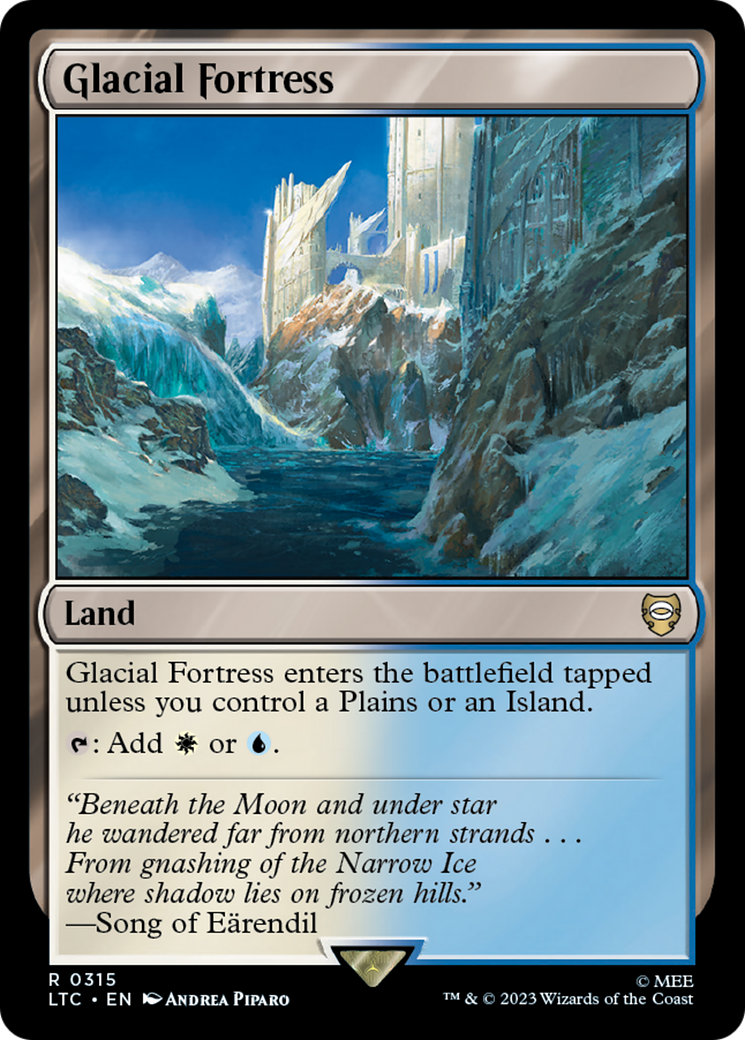 Glacial Fortress [The Lord of the Rings: Tales of Middle-Earth Commander] | I Want That Stuff Brandon