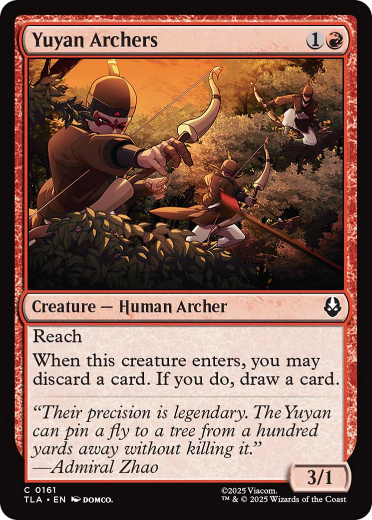 Yuyan Archers [Avatar: The Last Airbender] | I Want That Stuff Brandon
