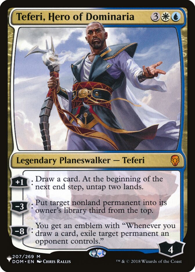 Teferi, Hero of Dominaria [The List] | I Want That Stuff Brandon