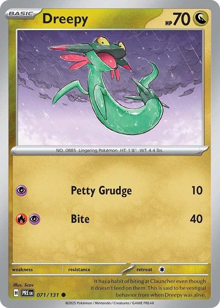 Dreepy (071/131) [Scarlet & Violet: Prismatic Evolutions] | I Want That Stuff Brandon