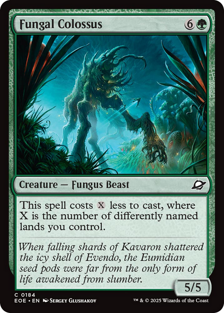 Fungal Colossus [Edge of Eternities] | I Want That Stuff Brandon
