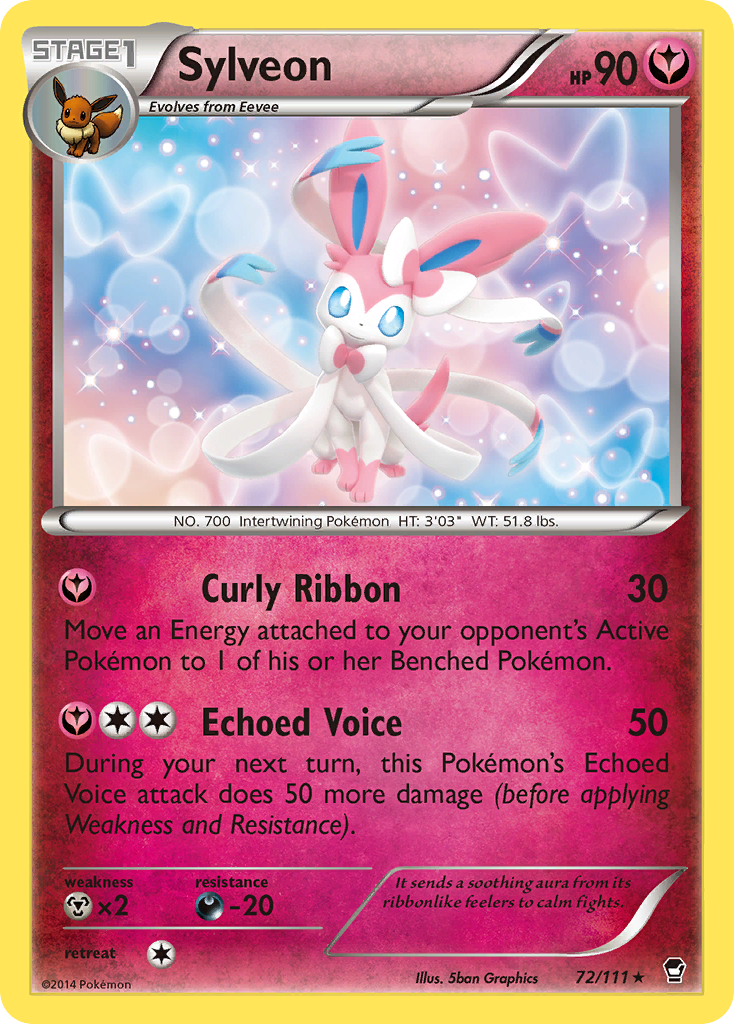 Sylveon (72/111) [XY: Furious Fists] | I Want That Stuff Brandon