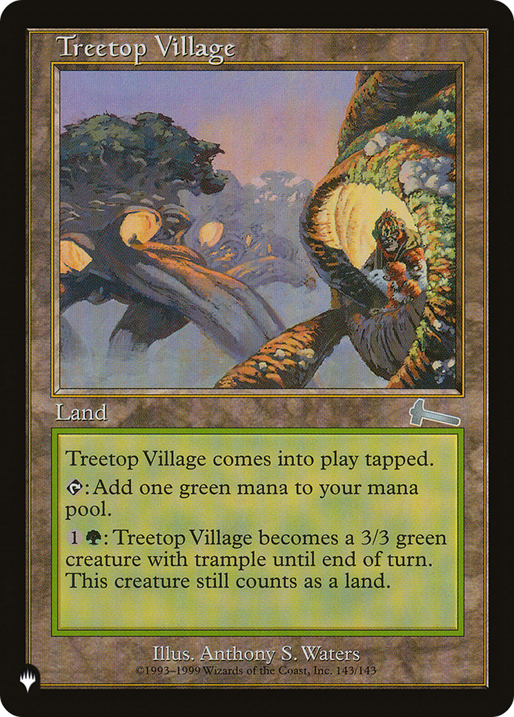 Treetop Village [The List Reprints] | I Want That Stuff Brandon