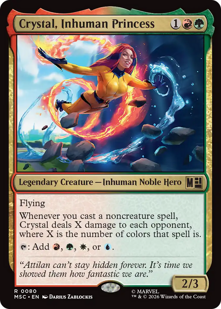 Crystal, Inhuman Princess [Marvel Super Heroes Commander] | I Want That Stuff Brandon