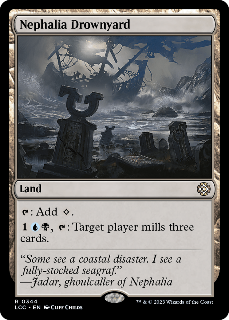 Nephalia Drownyard [The Lost Caverns of Ixalan Commander] | I Want That Stuff Brandon
