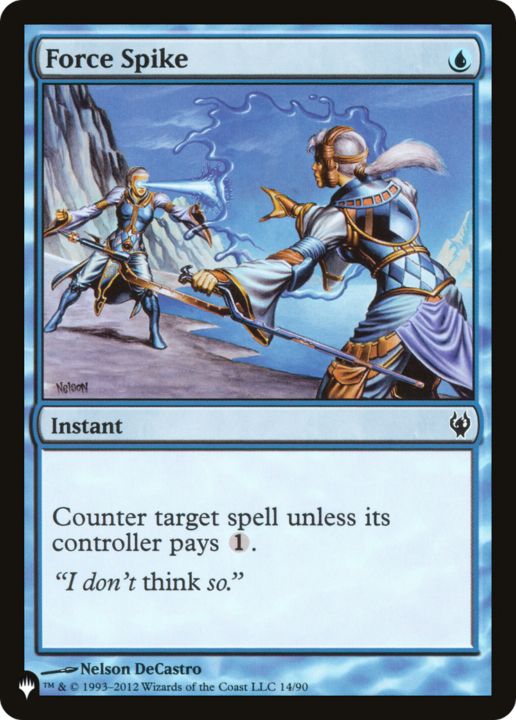 Force Spike [The List Reprints] | I Want That Stuff Brandon