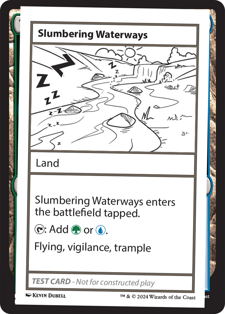 Slumbering Waterways [Mystery Booster 2 Playtest Cards] | I Want That Stuff Brandon