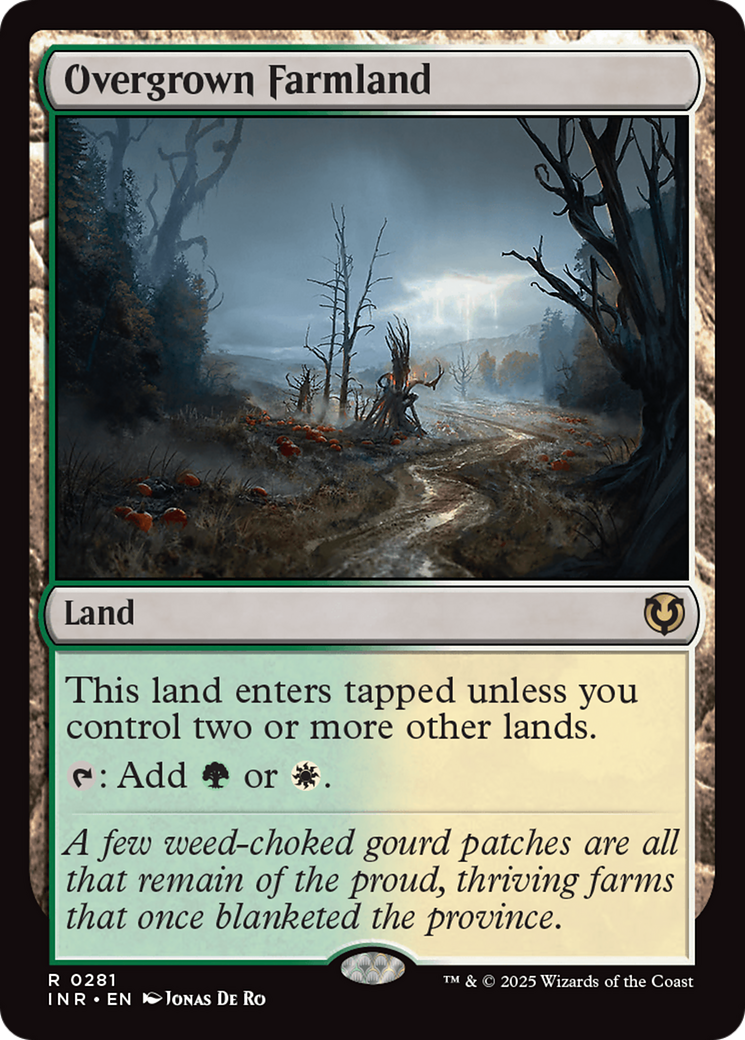 Overgrown Farmland [Innistrad Remastered] | I Want That Stuff Brandon