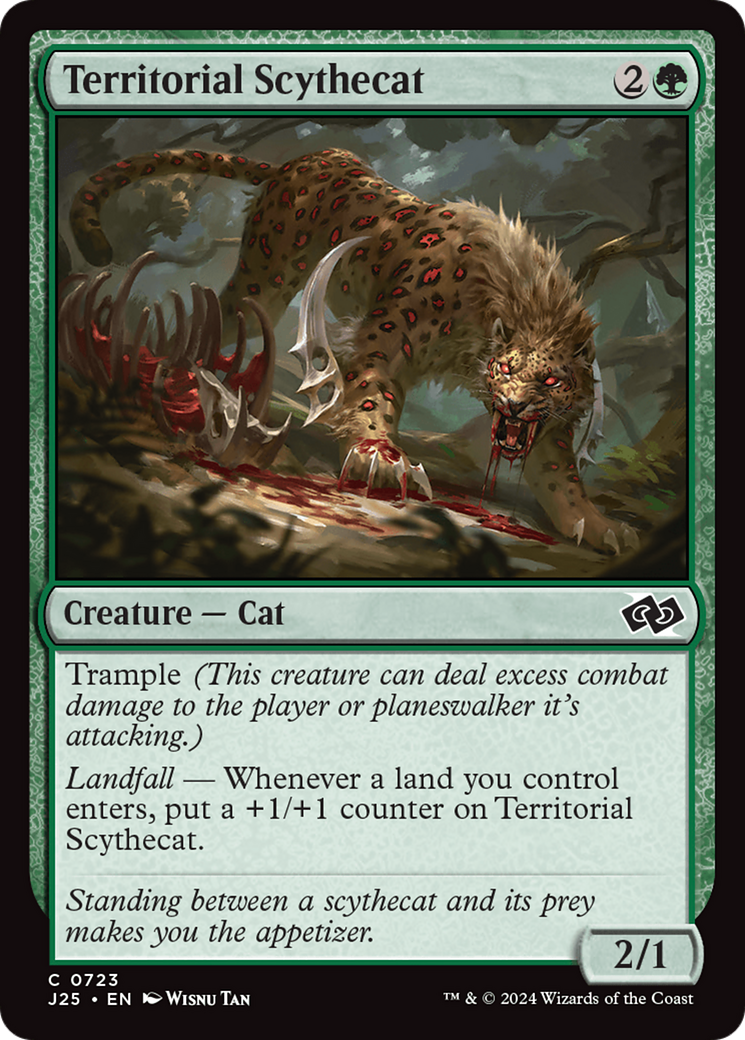 Territorial Scythecat [Foundations Jumpstart] | I Want That Stuff Brandon