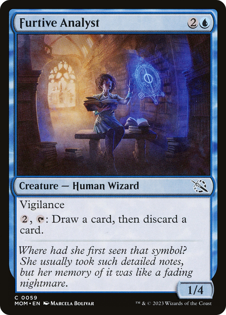 Furtive Analyst [March of the Machine] | I Want That Stuff Brandon