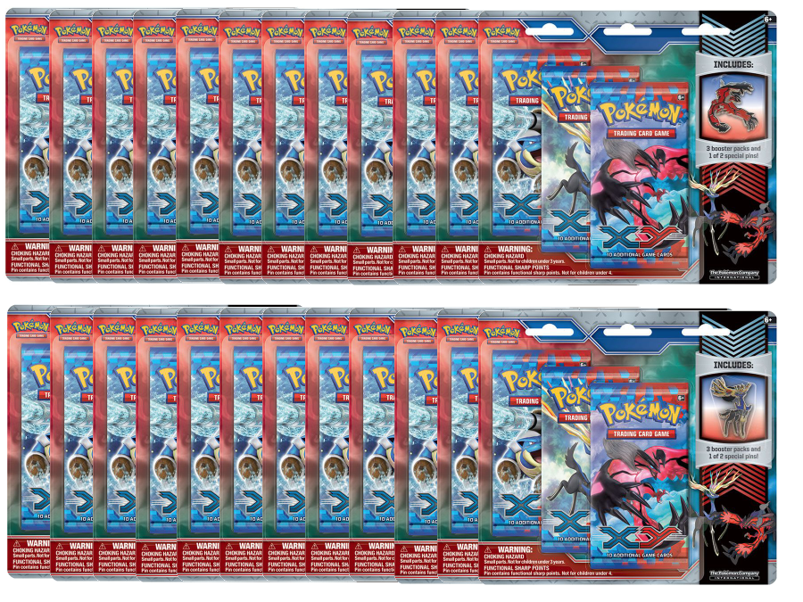 XY - 3-Pack Pin Blister Case (Xerneas & Yveltal) | I Want That Stuff Brandon