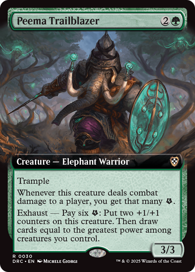 Peema Trailblazer (Extended Art) [Aetherdrift Commander] | I Want That Stuff Brandon