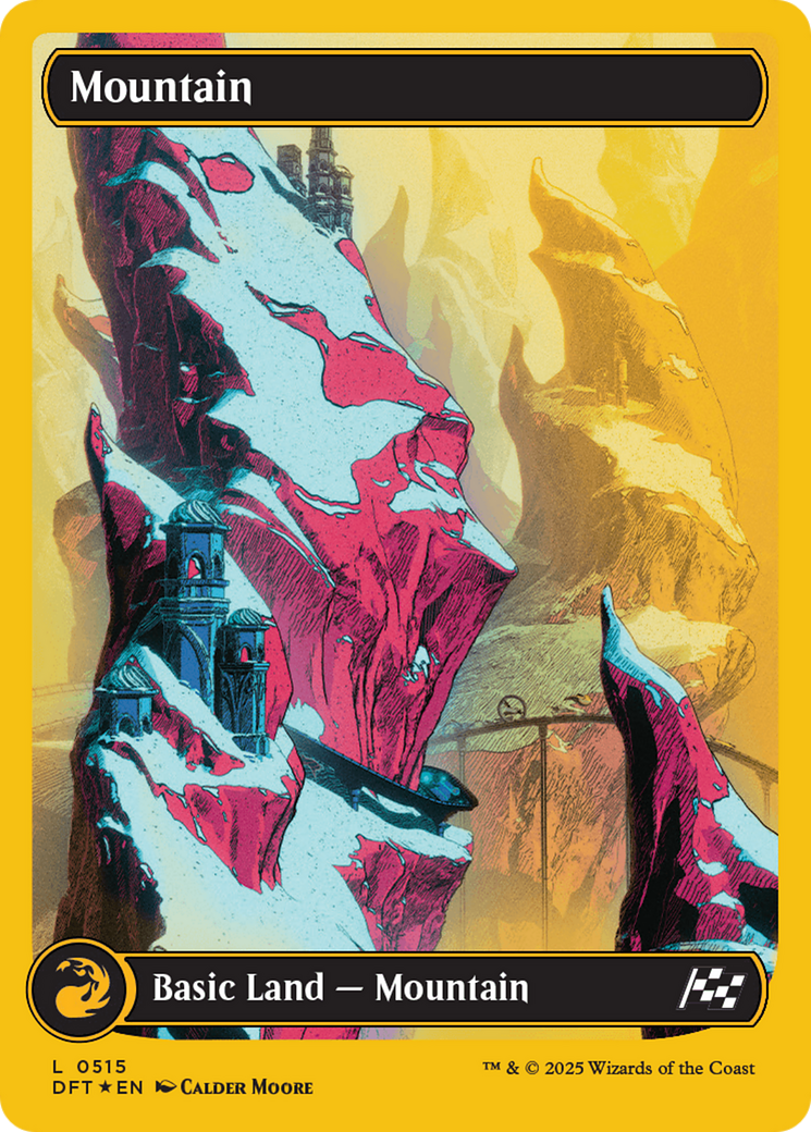 Mountain (0515) (First-Place Foil) [Aetherdrift] | I Want That Stuff Brandon