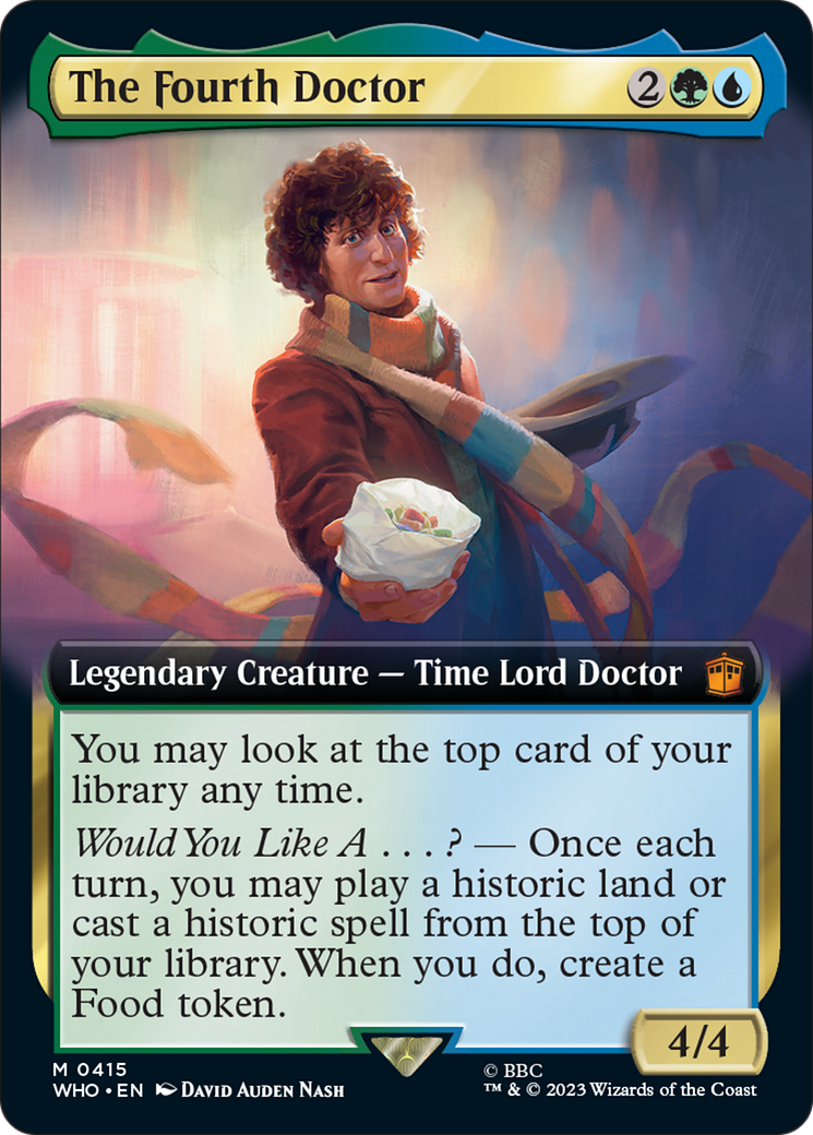 The Fourth Doctor (Extended Art) [Doctor Who] | I Want That Stuff Brandon