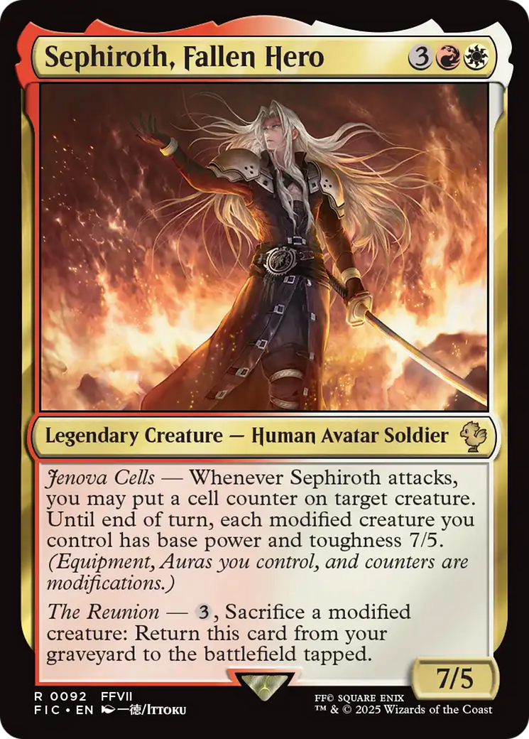 Sephiroth, Fallen Hero [FINAL FANTASY Commander] | I Want That Stuff Brandon